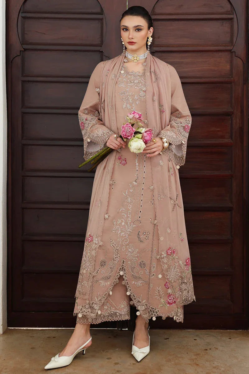 Qalamkar | Q Linen 25 | KL-14 DUSK - Rang-e-Khaas