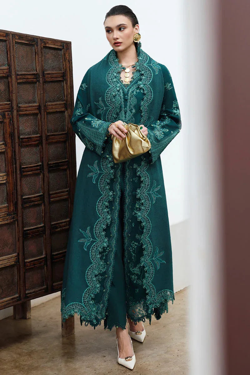 Qalamkar | Q Linen 25 | KL-11 MEADOW - Rang-e-Khaas