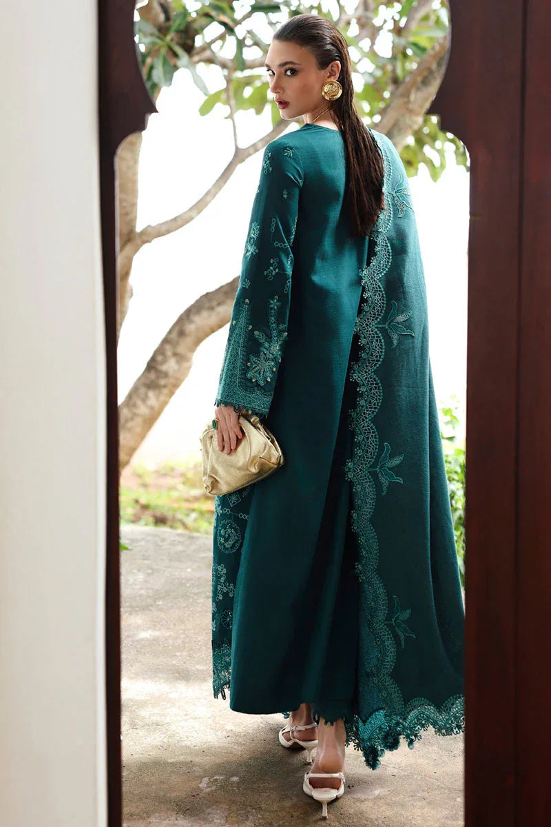 Qalamkar | Q Linen 25 | KL-11 MEADOW - Rang-e-Khaas