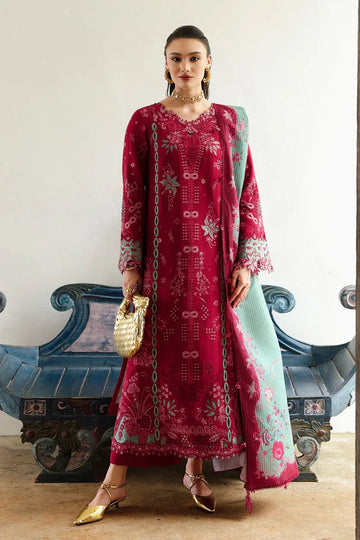 Qalamkar | Q Linen 25 | KL-12 ROOHI - Rang-e-Khaas