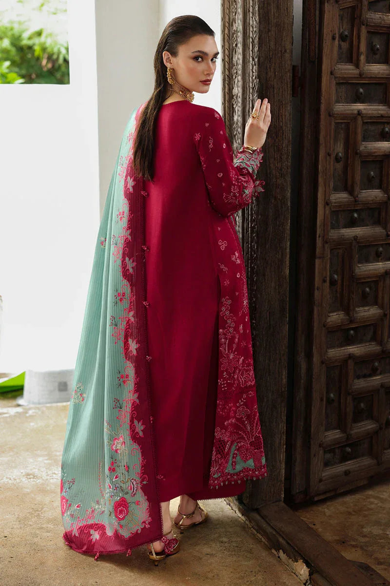 Qalamkar | Q Linen 25 | KL-12 ROOHI - Rang-e-Khaas