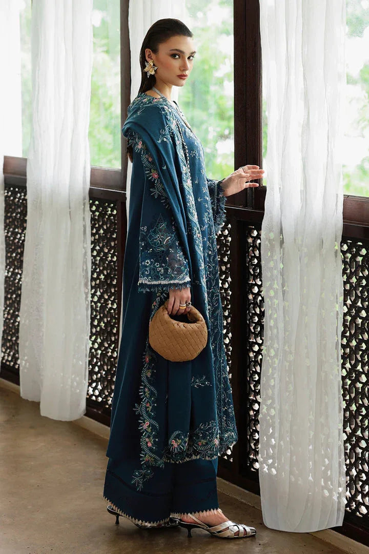 Qalamkar | Q Linen 25 | KL-05 LUSH - Rang-e-Khaas