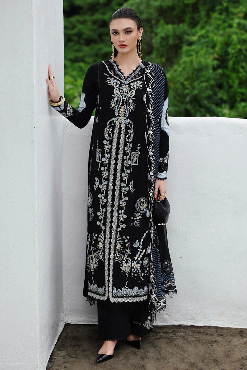Qalamkar | Q Linen 25 | KL-09 ZYRA - Rang-e-Khaas