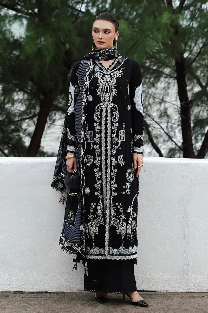 Qalamkar | Q Linen 25 | KL-09 ZYRA - Rang-e-Khaas