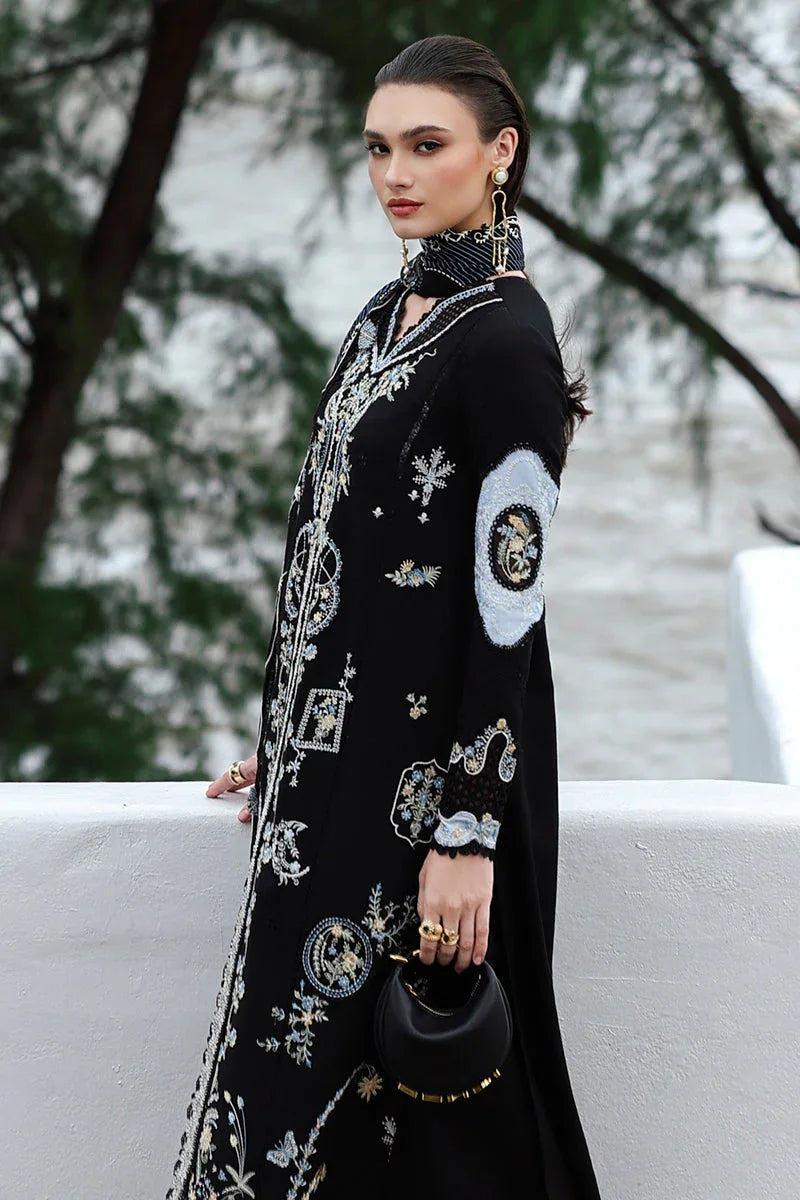 Qalamkar | Q Linen 25 | KL-09 ZYRA - Rang-e-Khaas