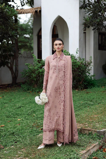 Qalamkar | Q Linen 25 | KL-08 VEIL - Rang-e-Khaas