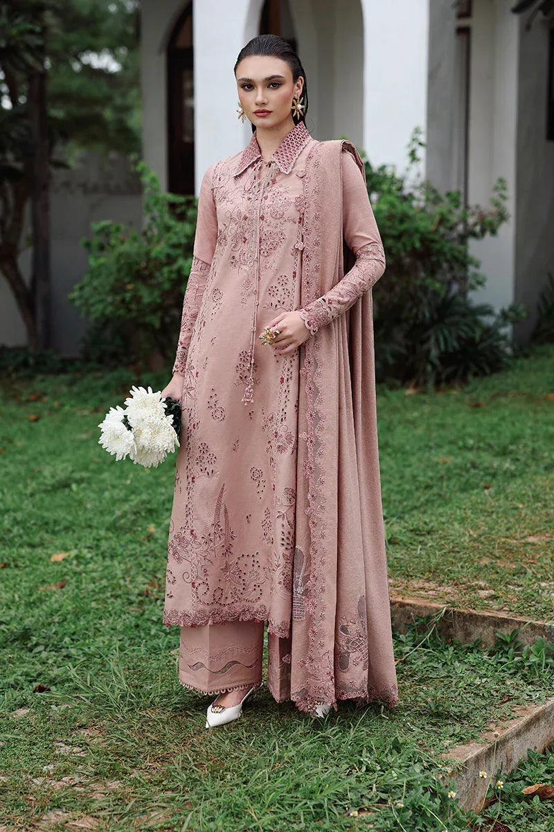 Qalamkar | Q Linen 25 | KL-08 VEIL - Rang-e-Khaas