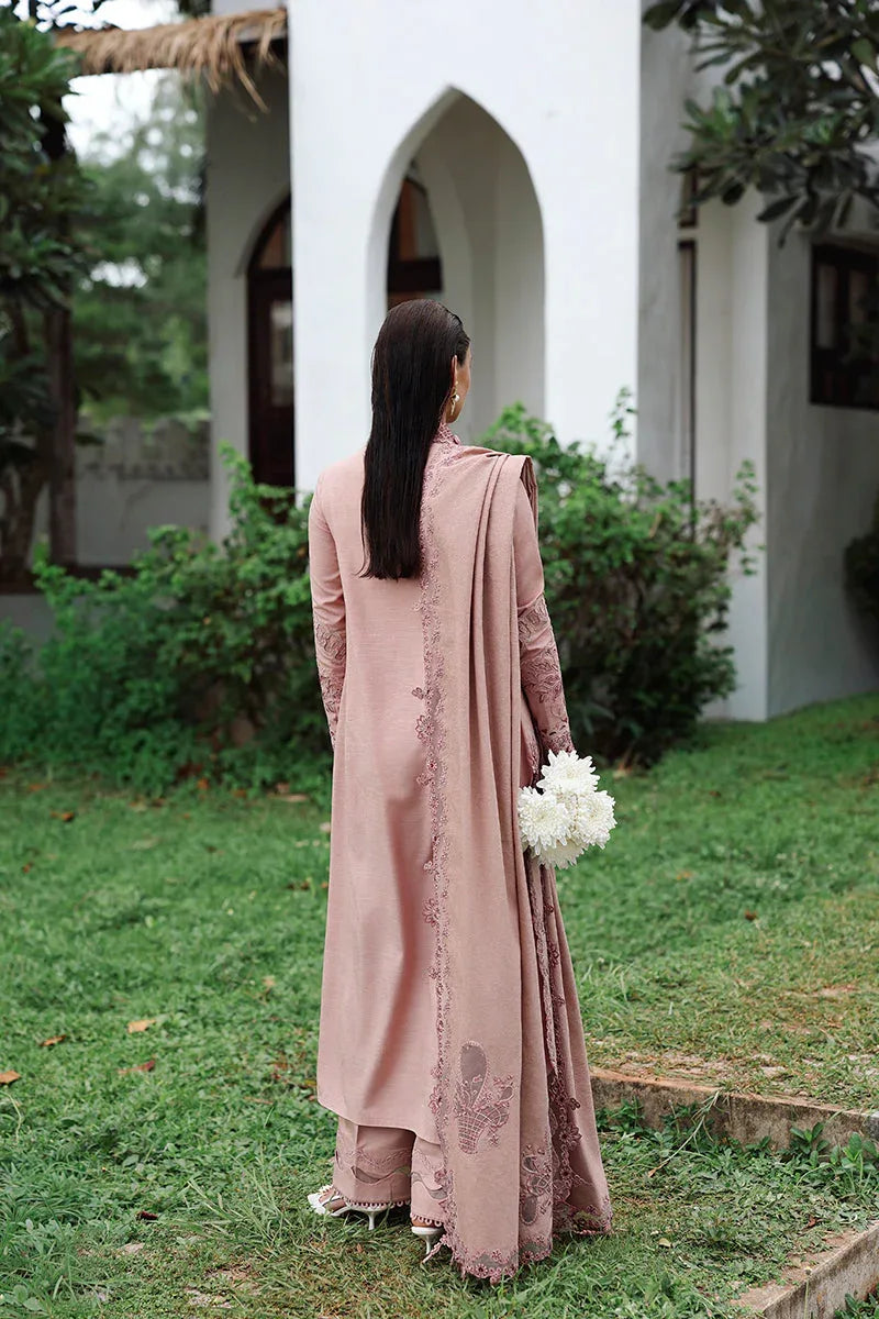 Qalamkar | Q Linen 25 | KL-08 VEIL - Rang-e-Khaas