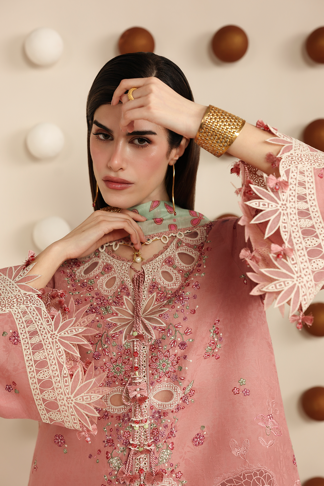 EMBROIDERED LAWN IL26-D04