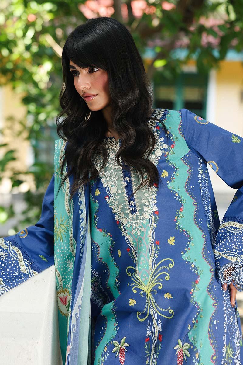 Qalamkar | Q Prints 26 | AX-10 (B) VIONA - Rang-e-Khaas