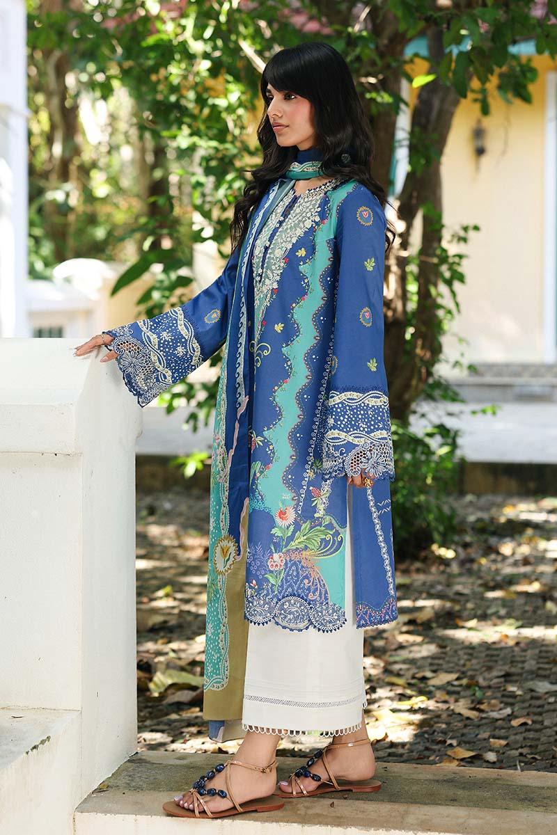 Qalamkar | Q Prints 26 | AX-10 (B) VIONA - Rang-e-Khaas