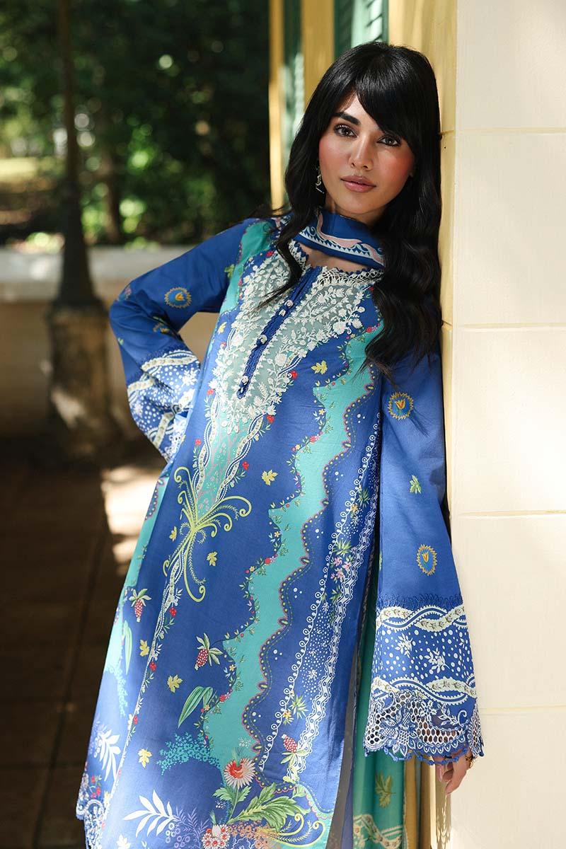 Qalamkar | Q Prints 26 | AX-10 (B) VIONA - Rang-e-Khaas