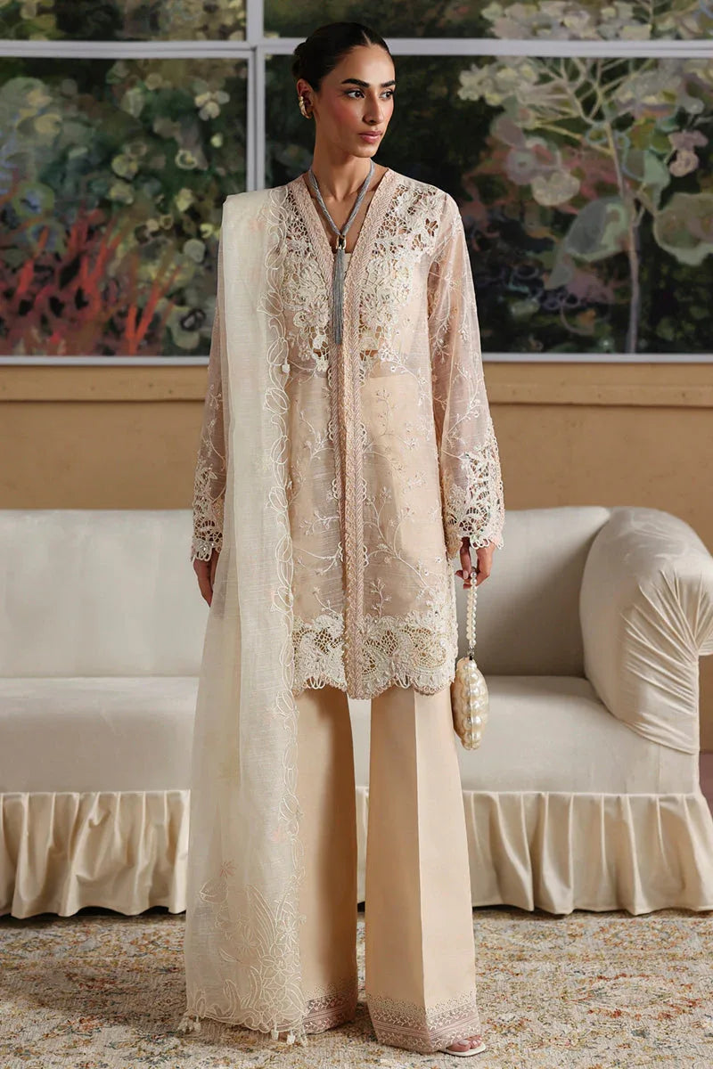 Qalamkar | Luxury Pret 25 | LP-03 JEENA - Rang-e-Khaas