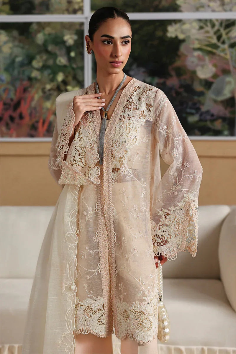 Qalamkar | Luxury Pret 25 | LP-03 JEENA - Rang-e-Khaas