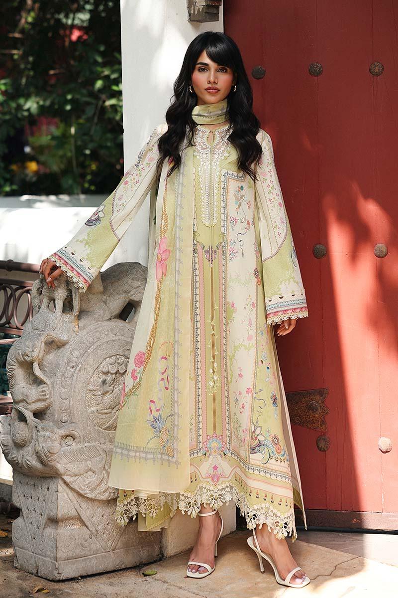 Qalamkar | Q Prints 26 | AX-06 (B) VAILA - Rang-e-Khaas