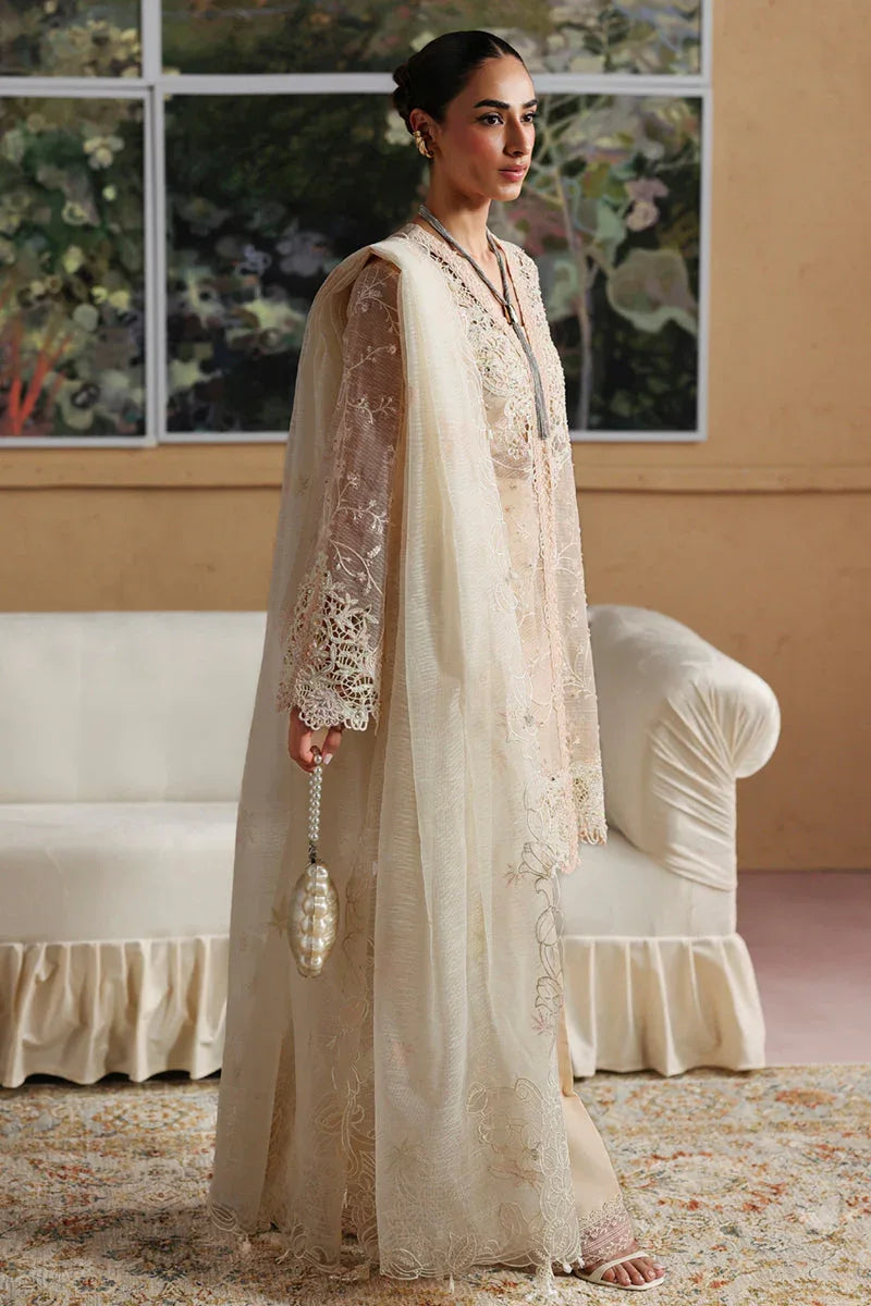 Qalamkar | Luxury Pret 25 | LP-03 JEENA - Rang-e-Khaas