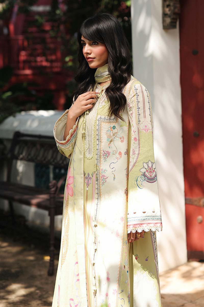 Qalamkar | Q Prints 26 | AX-06 (B) VAILA - Rang-e-Khaas