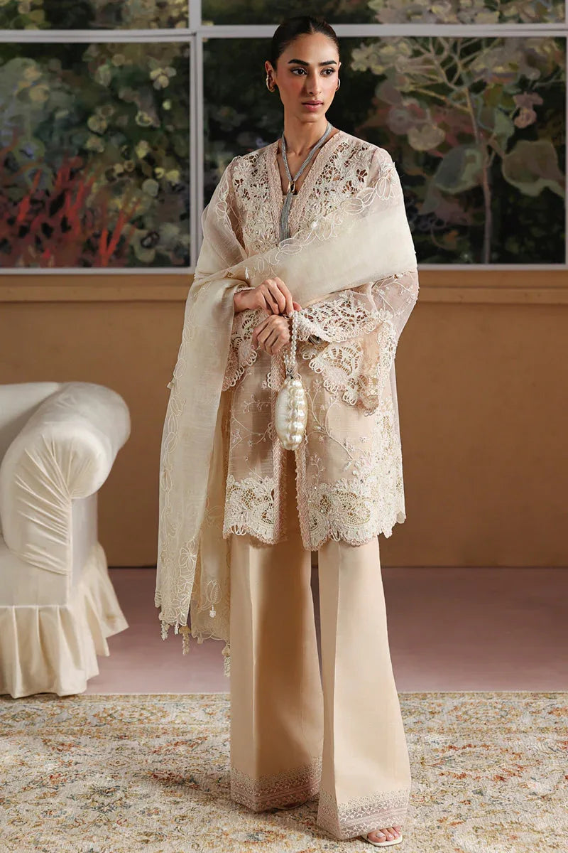 Qalamkar | Luxury Pret 25 | LP-03 JEENA - Rang-e-Khaas