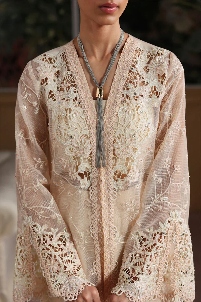 Qalamkar | Luxury Pret 25 | LP-03 JEENA - Rang-e-Khaas