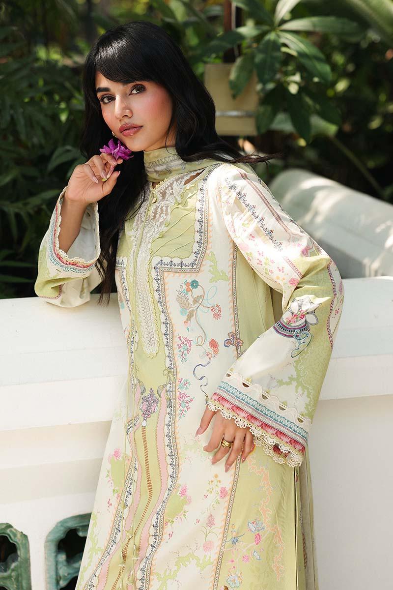 Qalamkar | Q Prints 26 | AX-06 (B) VAILA - Rang-e-Khaas