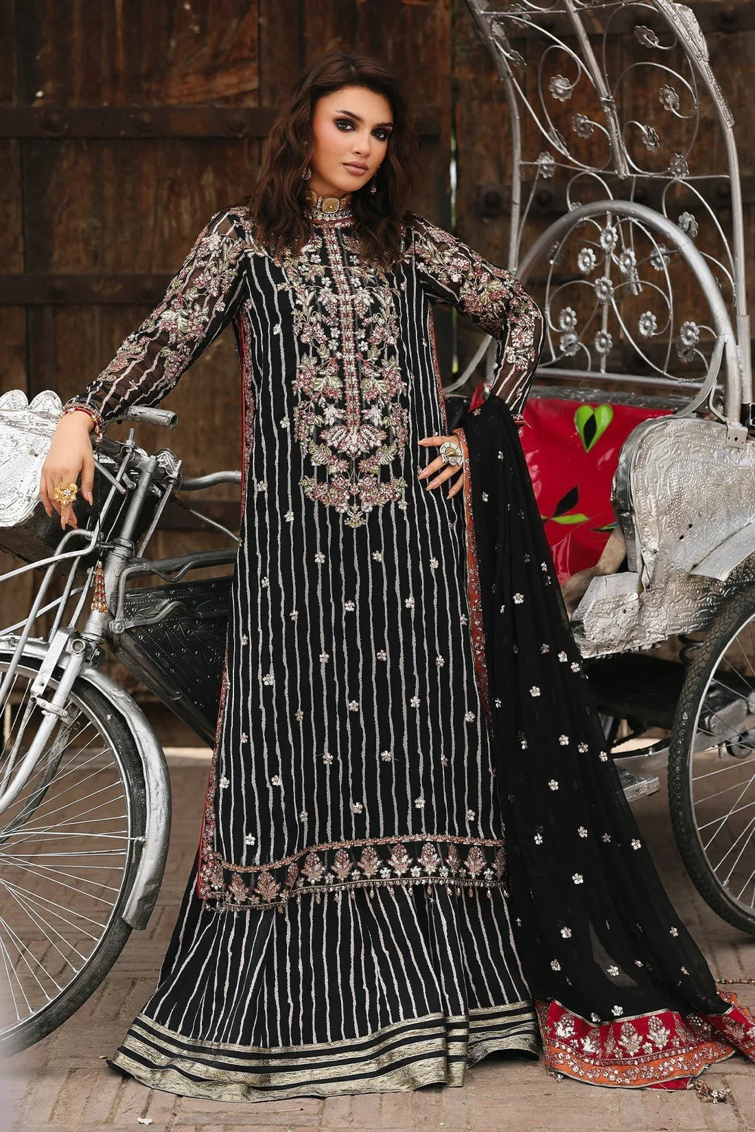 Charizma | Vasal Chiffon 25 | VSL25-26 F - Rang-e-Khaas