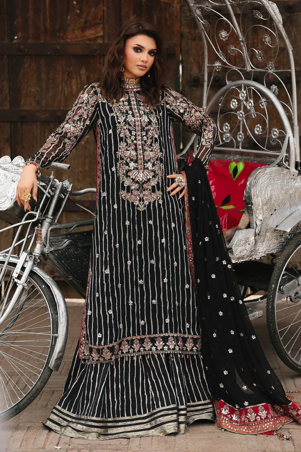 Charizma | Vasal Chiffon 25 | VSL25-26 F - Rang-e-Khaas