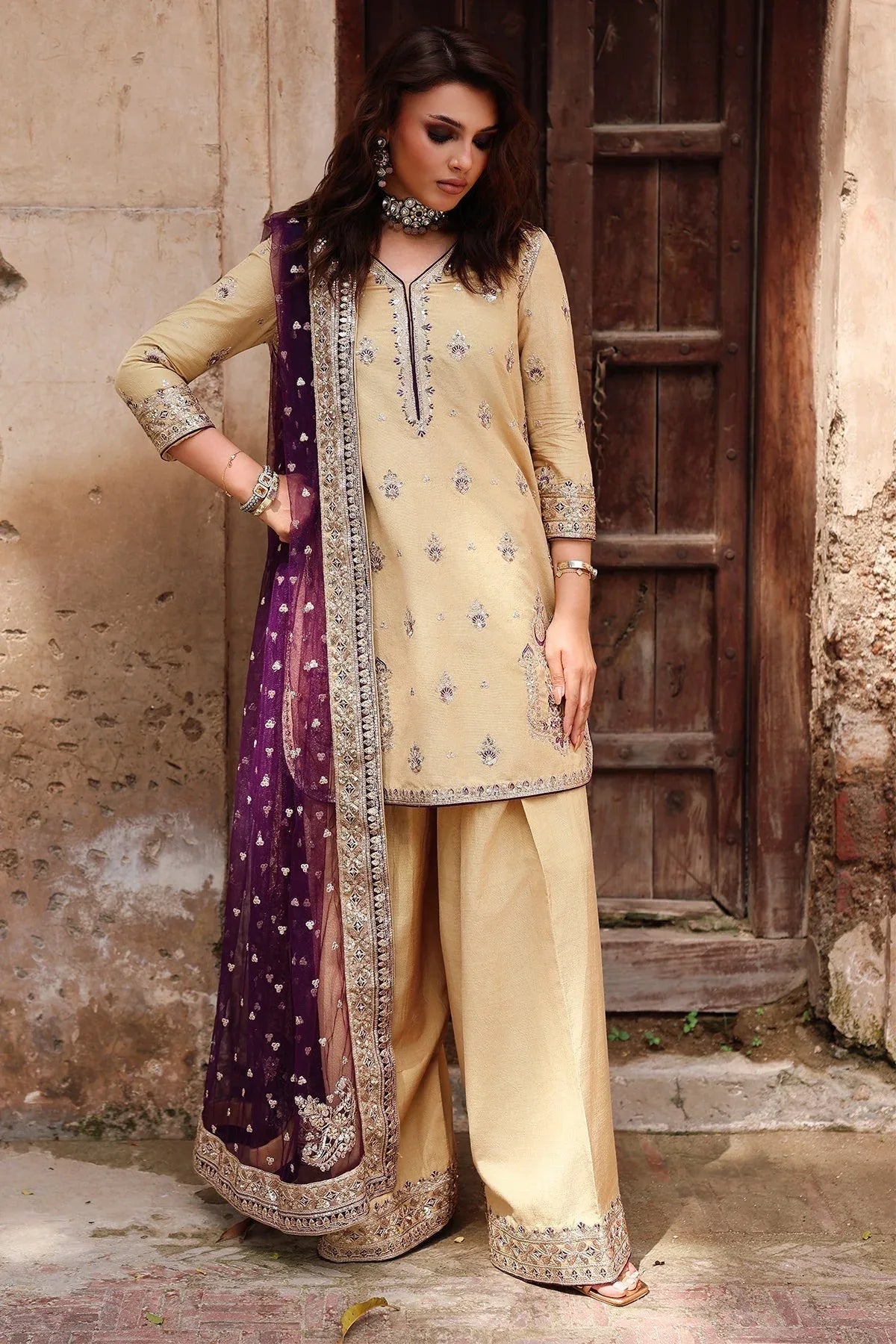 Charizma | Festive Pret | CMA-5-123A - Rang-e-Khaas