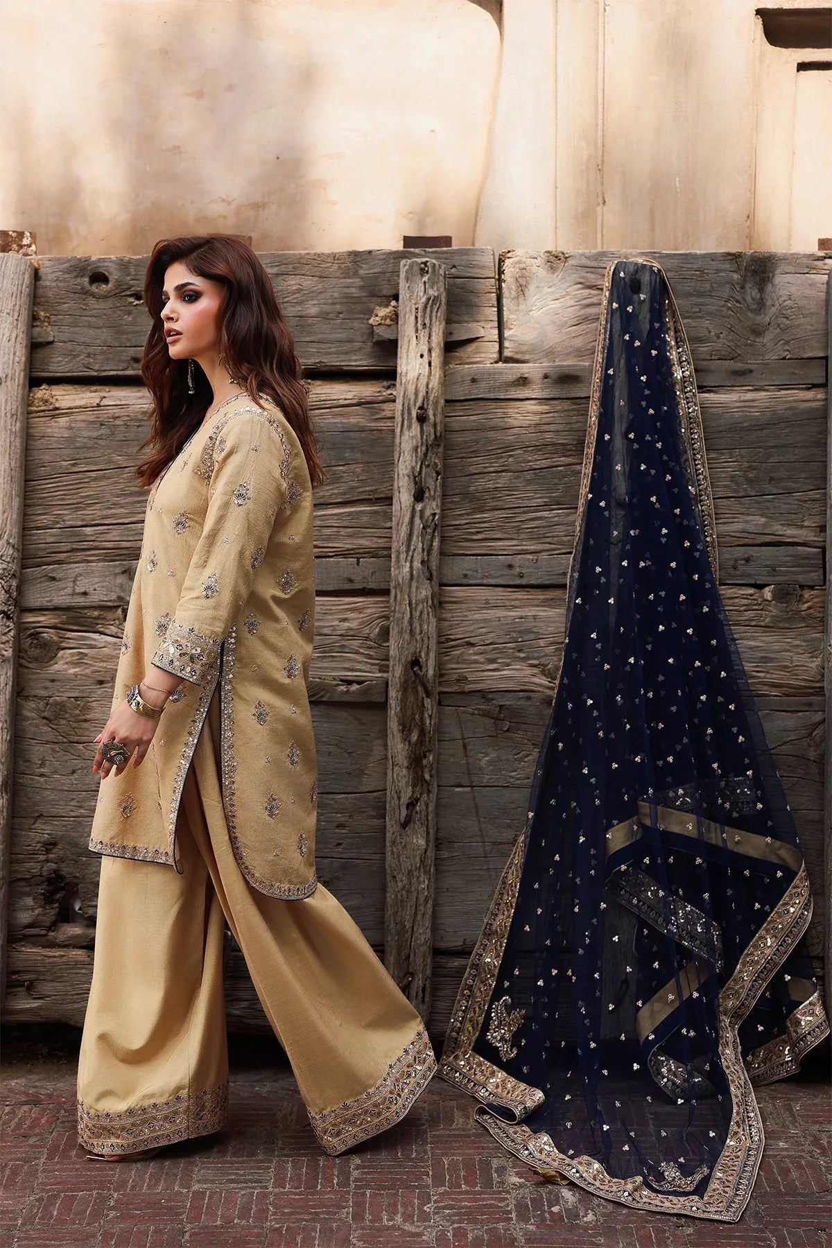 Charizma | Festive Pret | CMA-5-122A - Rang-e-Khaas