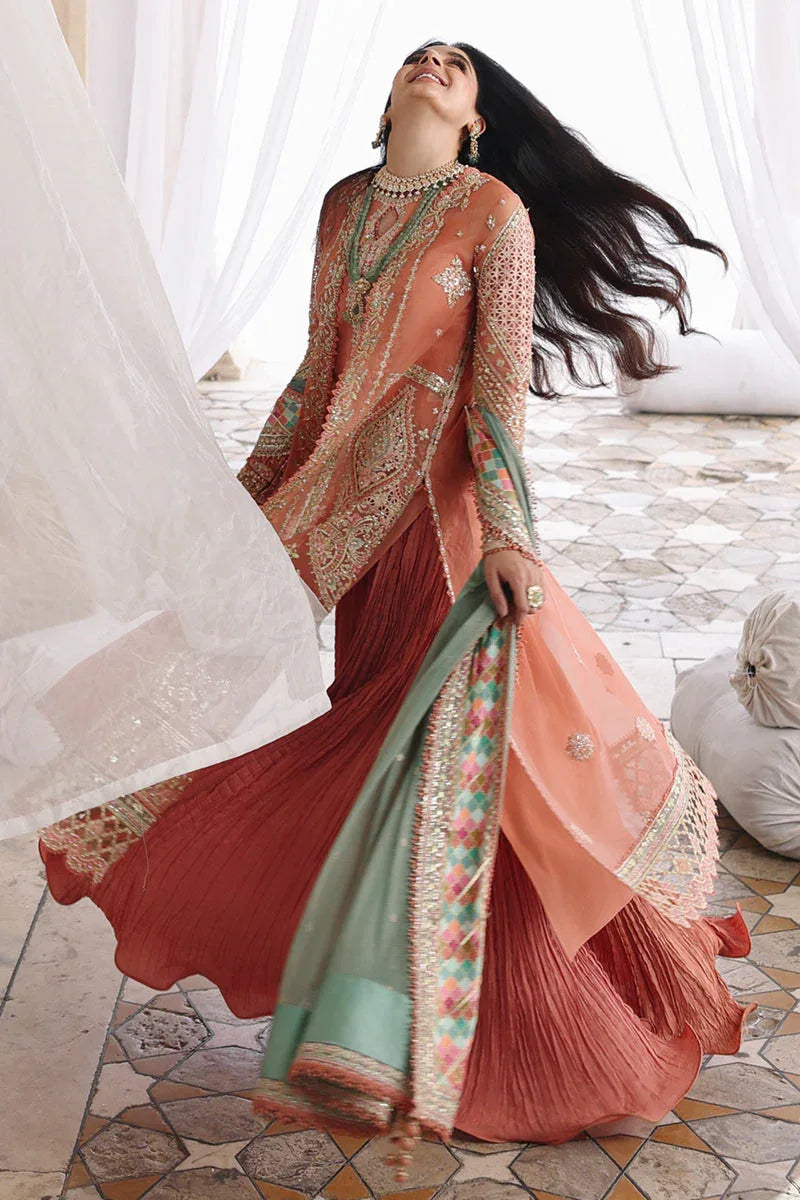 Qalamkar | Shadmaani Formals 25 | RH-04 ZEHRA - Rang-e-Khaas