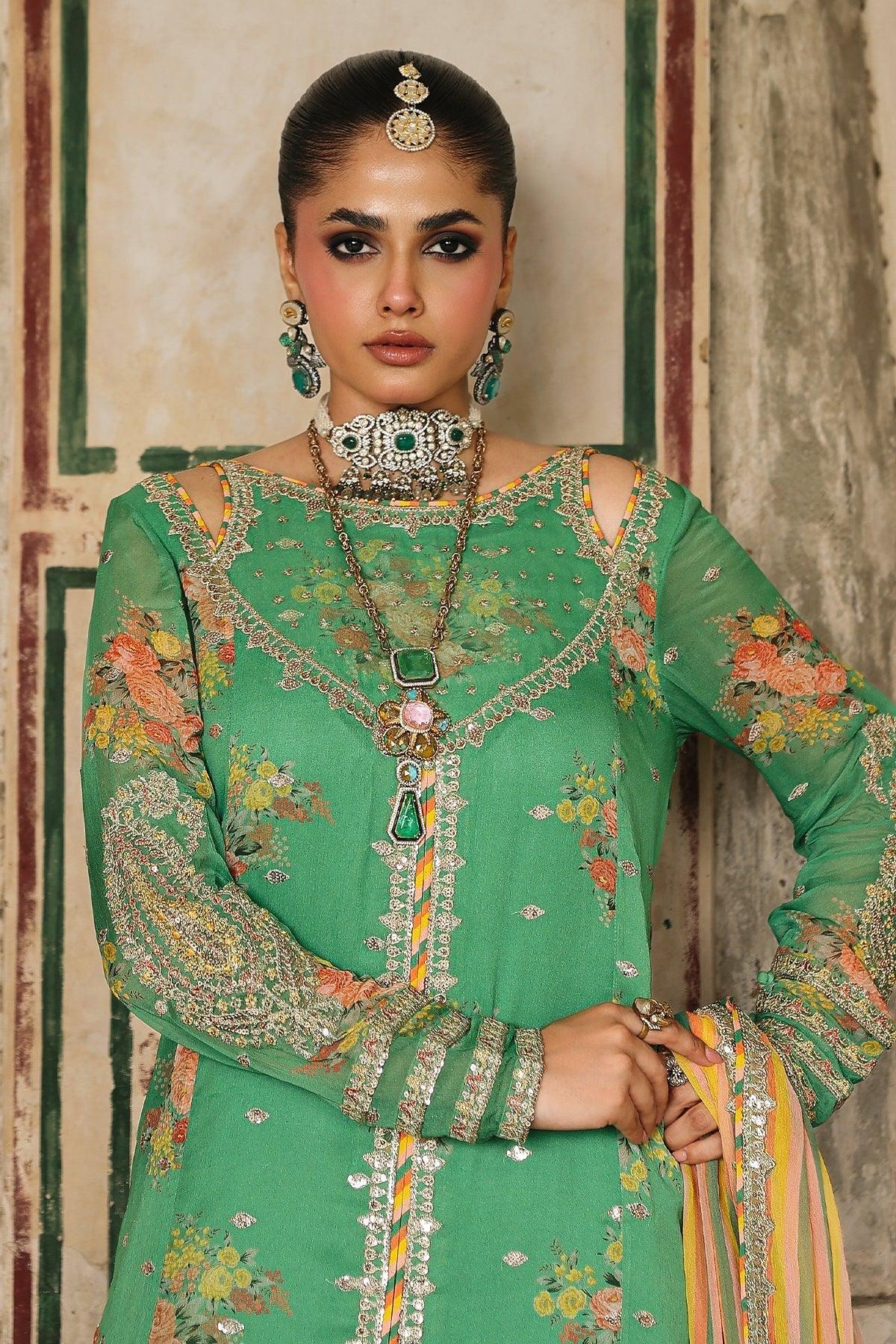 Charizma | Vasal Chiffon 25 | VSL25-28 A - Rang-e-Khaas