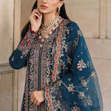 Qalamkar | Shadmaani Formals 25 | RH-02 NEELAM