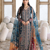 Qalamkar | Shadmaani Formals 25 | RH-02 NEELAM
