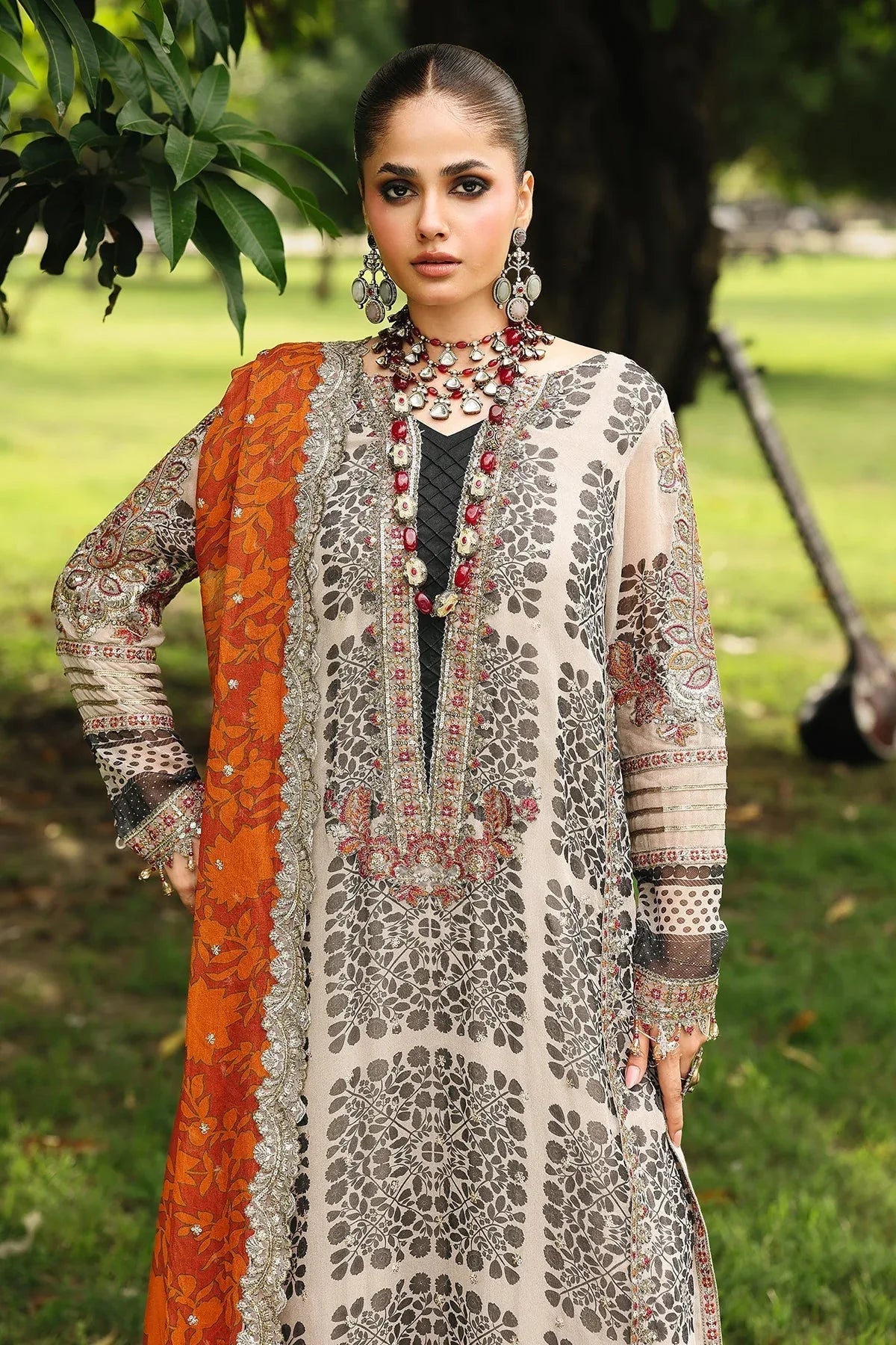 Charizma | Vasal Chiffon 25 | SL25-30 E - Rang-e-Khaas