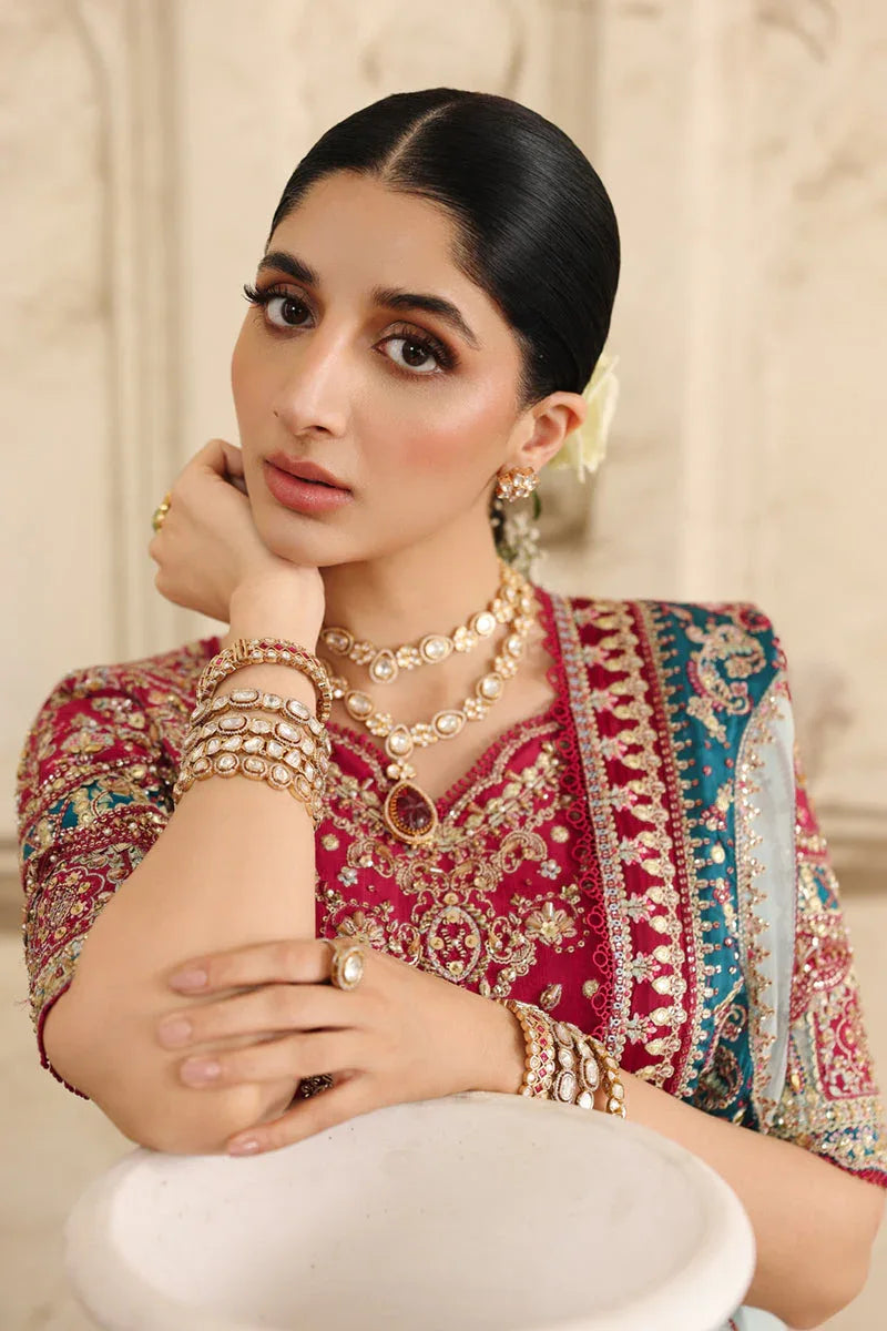 Qalamkar | Shadmaani Formals 25 | RH-08 LAYLA - Rang-e-Khaas