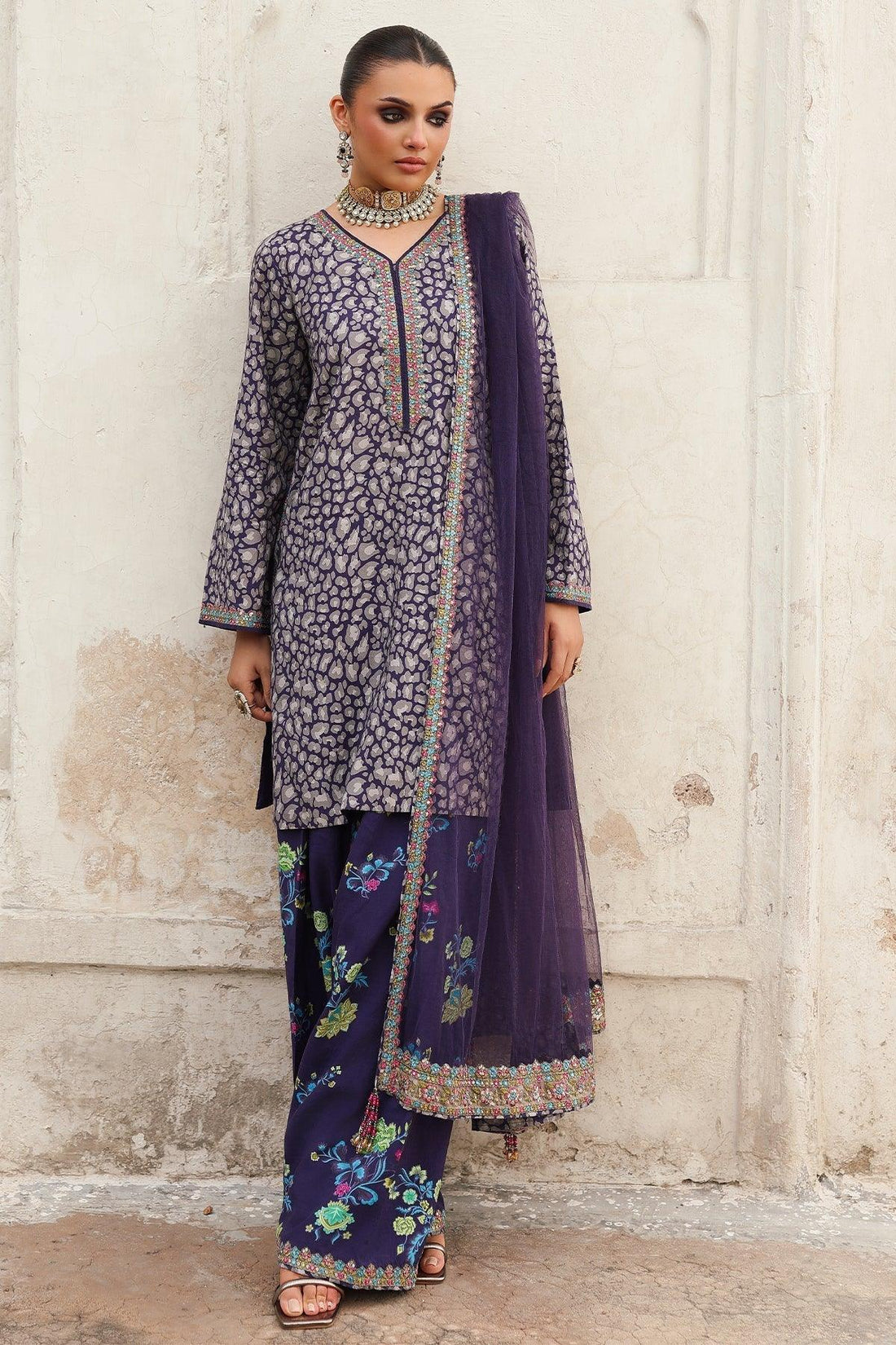 Charizma | Festive Pret | CMA-5-121A - Rang-e-Khaas