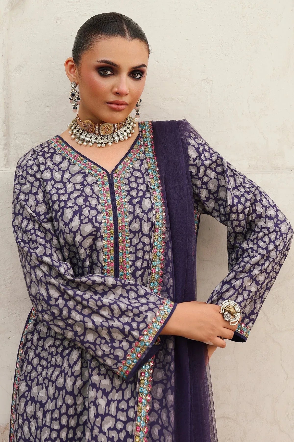 Charizma | Festive Pret | CMA-5-121A - Rang-e-Khaas