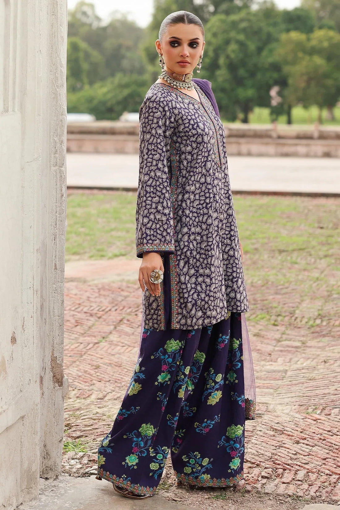 Charizma | Festive Pret | CMA-5-121A - Rang-e-Khaas