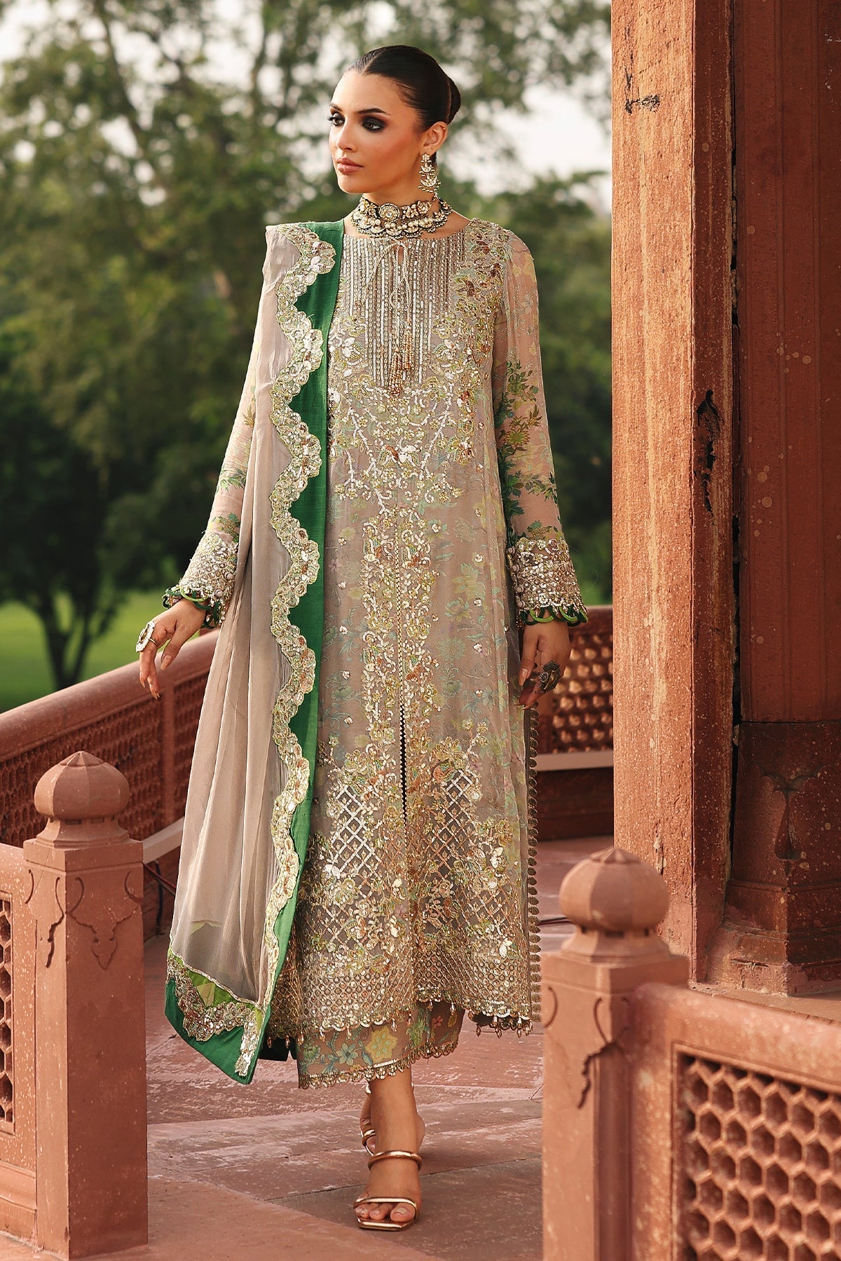 Charizma | Vasal Chiffon 25 | VSL25-23 D - Rang-e-Khaas