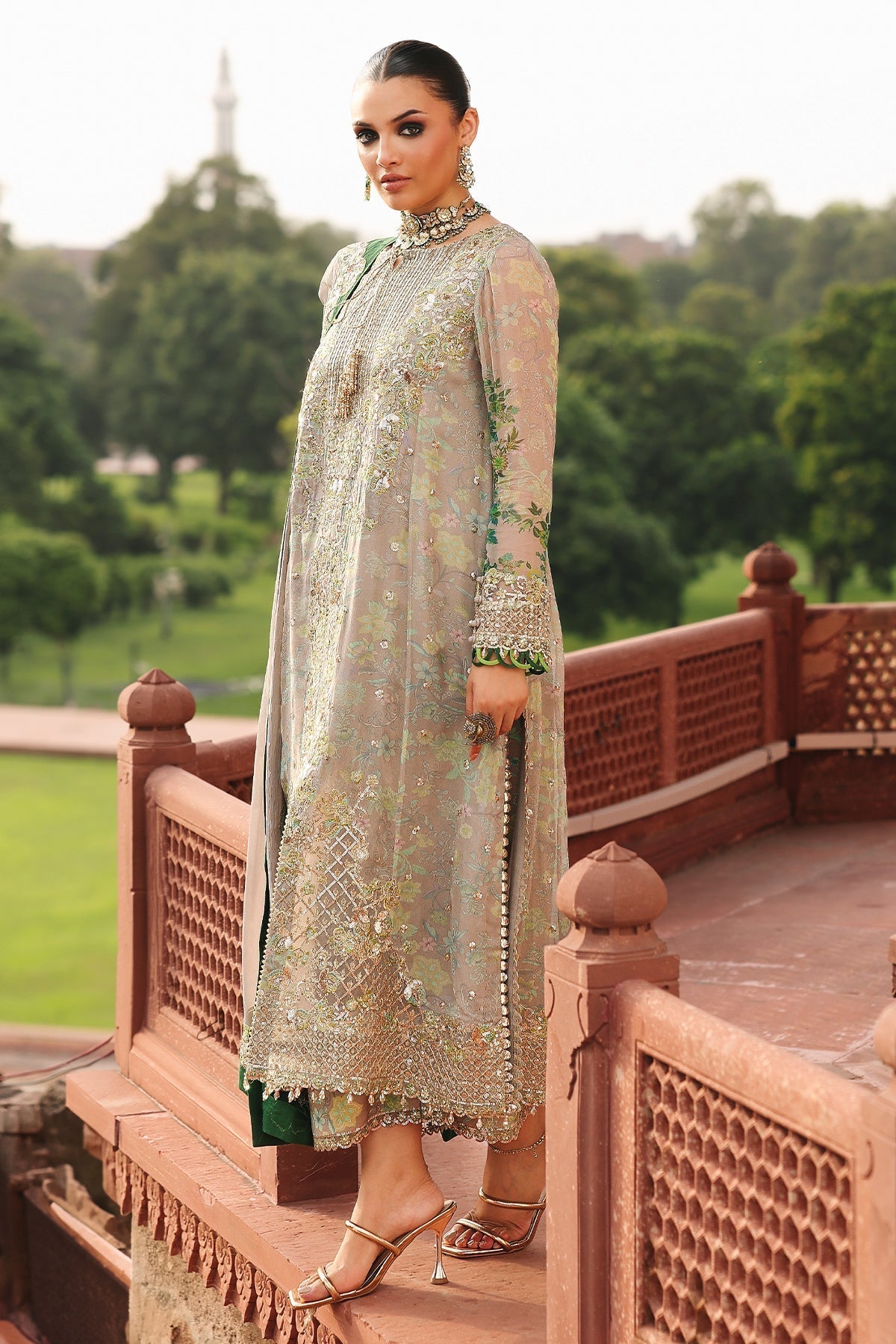 Charizma | Vasal Chiffon 25 | VSL25-23 D - Rang-e-Khaas