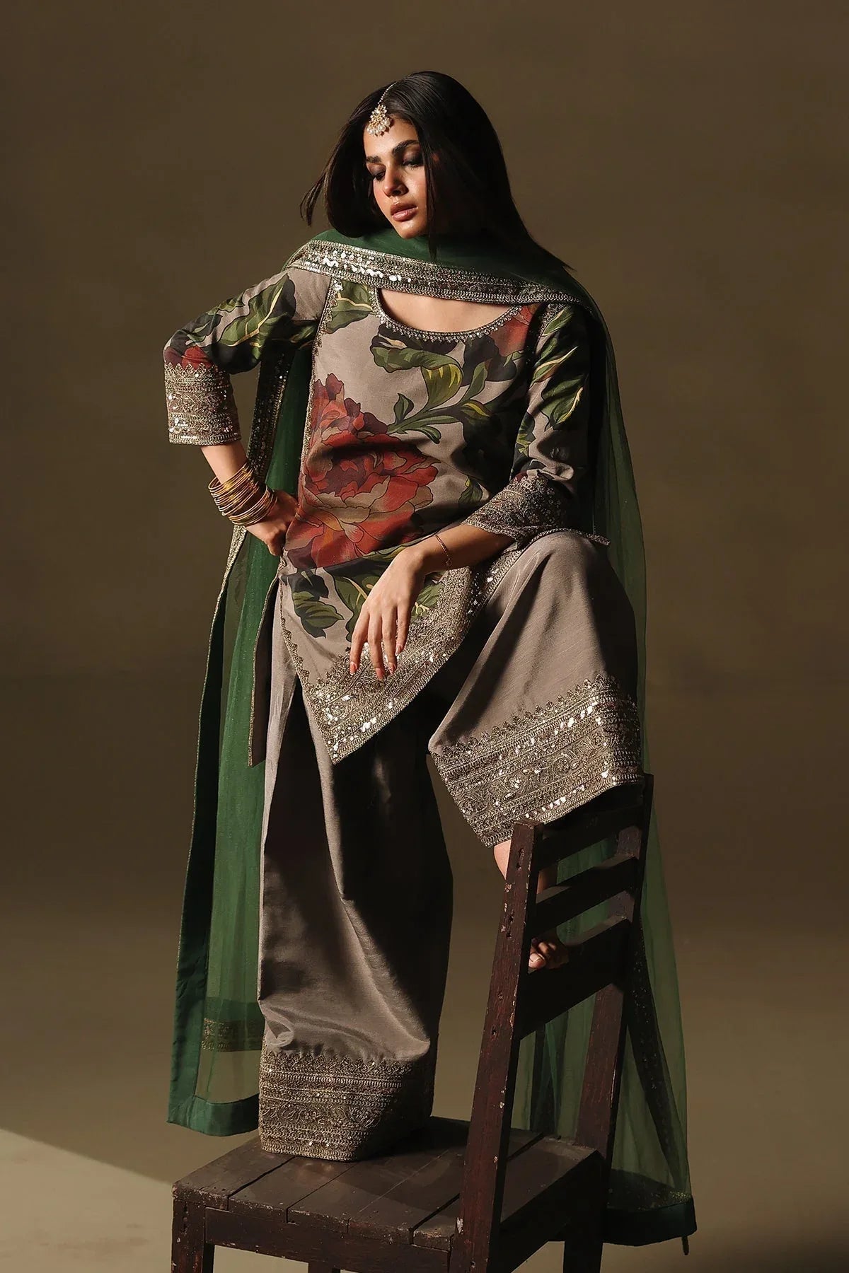 Charizma | Festive Pret | CMA-5-275 - Rang-e-Khaas