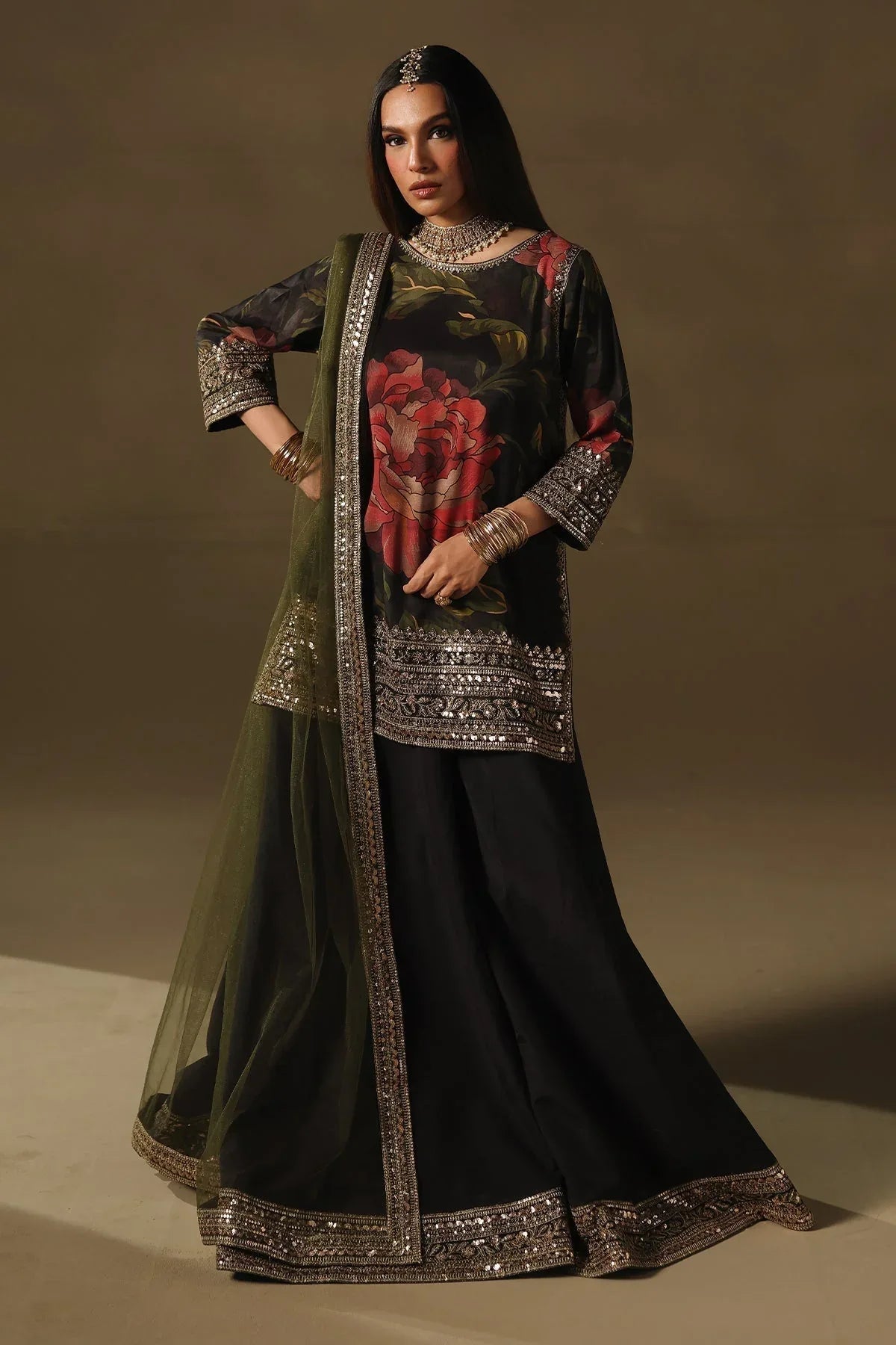 Charizma | Festive Pret | CMA-5-276 - Rang-e-Khaas