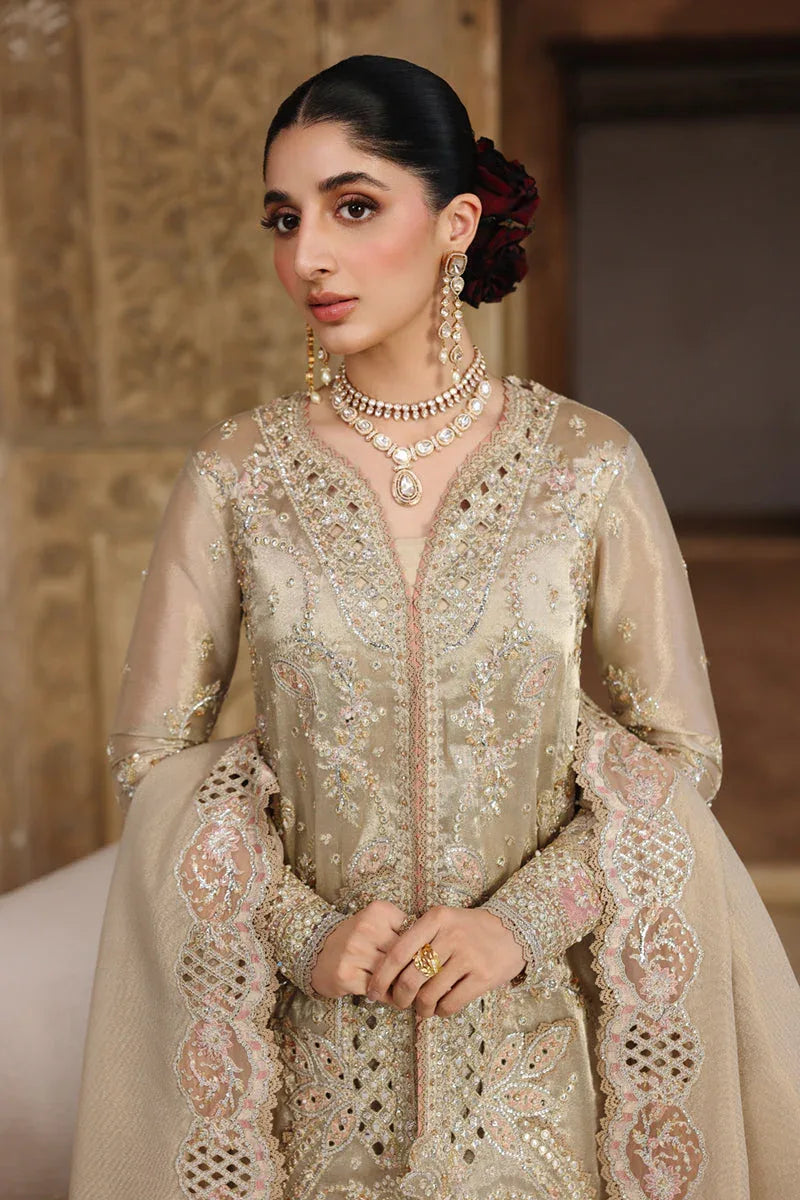 Qalamkar | Shadmaani Formals 25 | RH-07 AMEERA - Rang-e-Khaas