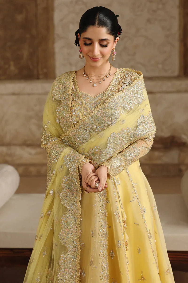 Qalamkar | Shadmaani Formals 25 | RH-06 HOOR - Rang-e-Khaas