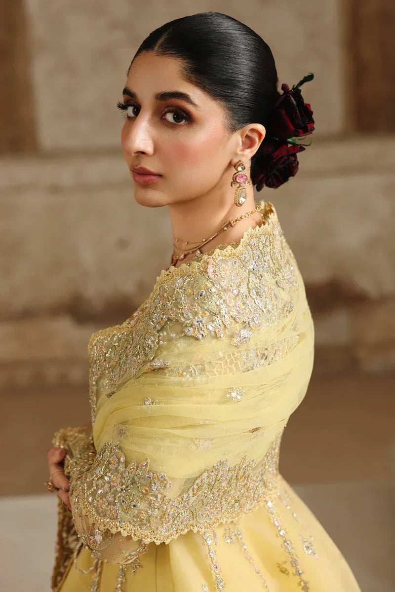 Qalamkar | Shadmaani Formals 25 | RH-06 HOOR - Rang-e-Khaas