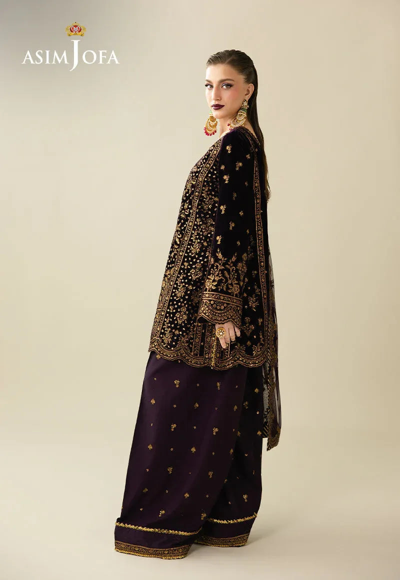 Asim Jofa | Makhmal Velvet 25 | AJULM-02 - Rang-e-Khaas