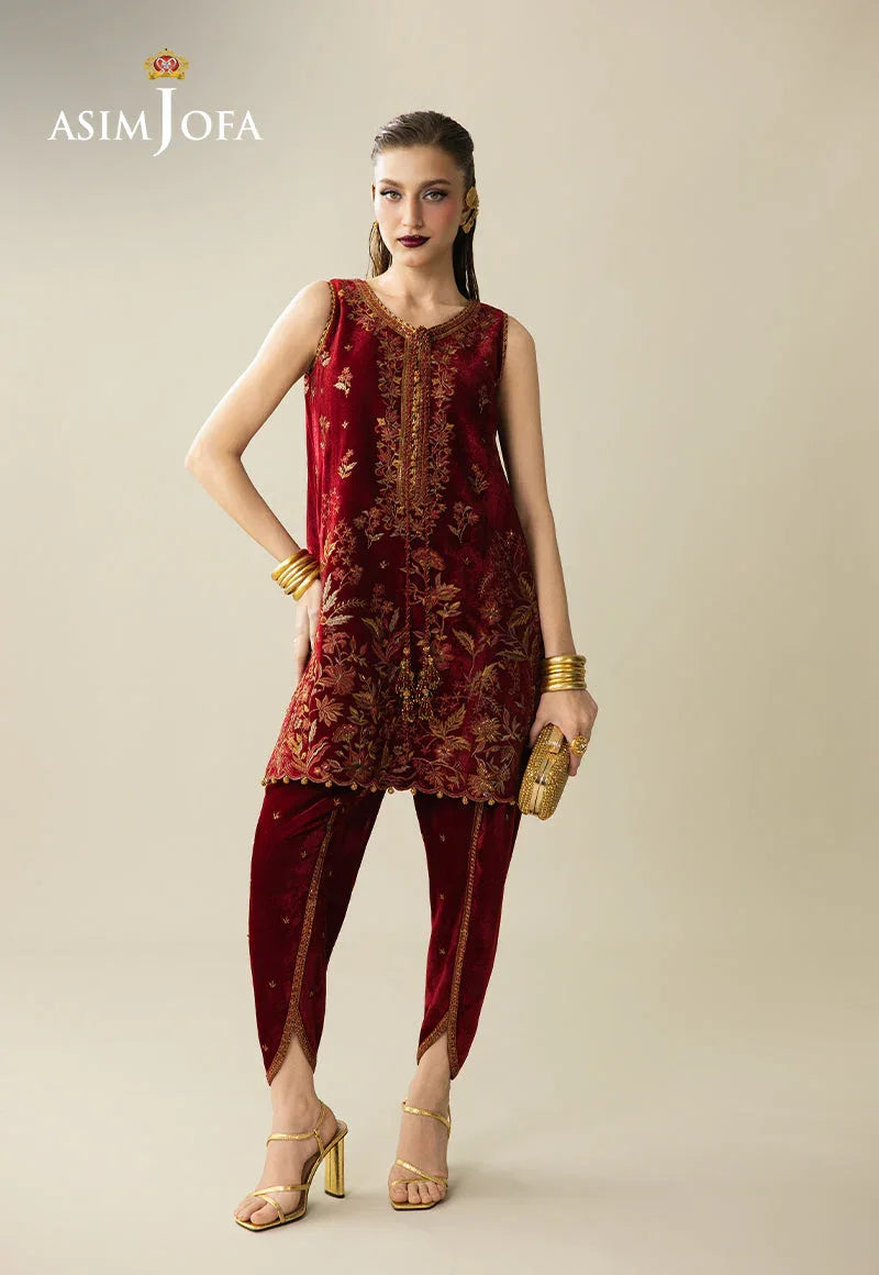 Asim Jofa | Makhmal Velvet 25 | AJULM-05 - Rang-e-Khaas