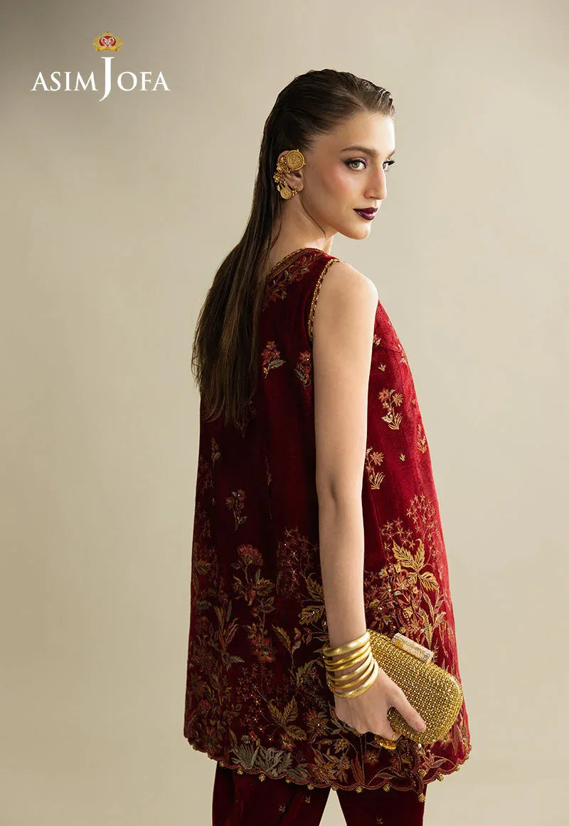 Asim Jofa | Makhmal Velvet 25 | AJULM-05 - Rang-e-Khaas