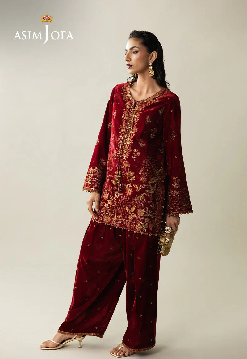 Asim Jofa | Makhmal Velvet 25 | AJULM-05 - Rang-e-Khaas