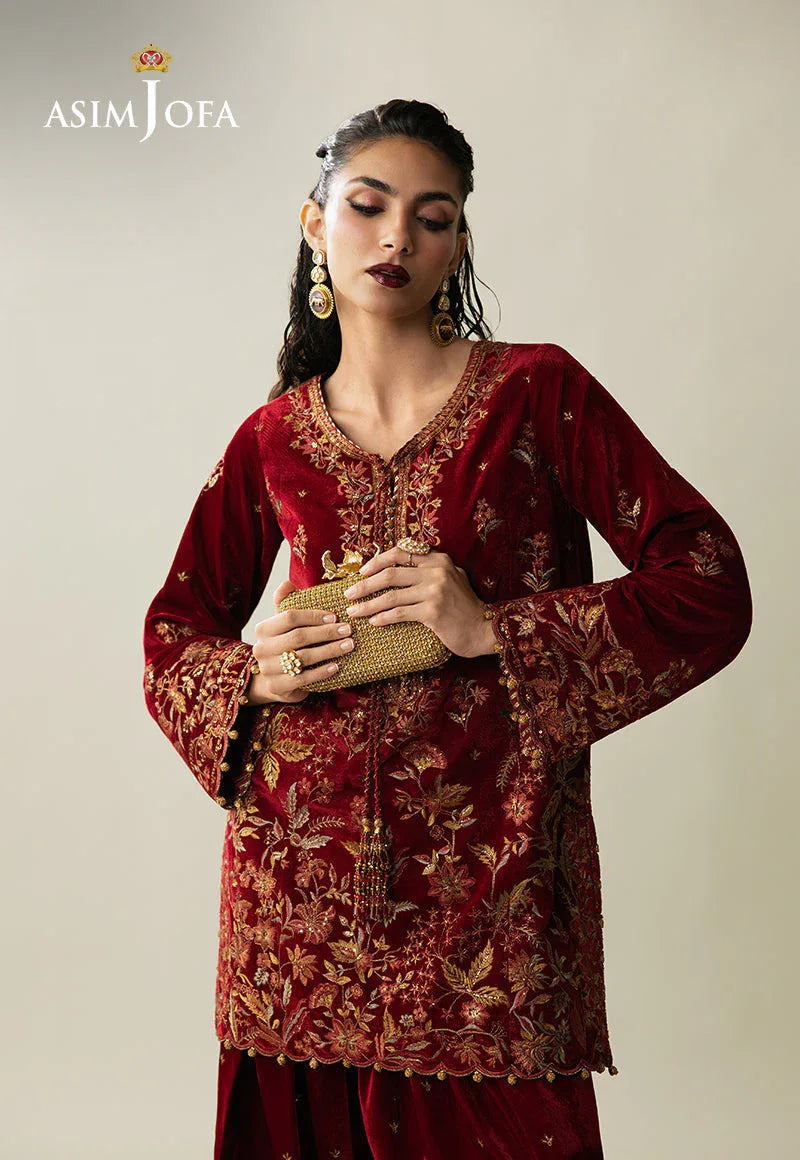Asim Jofa | Makhmal Velvet 25 | AJULM-05 - Rang-e-Khaas