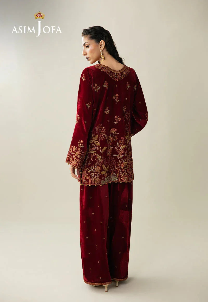 Asim Jofa | Makhmal Velvet 25 | AJULM-05 - Rang-e-Khaas